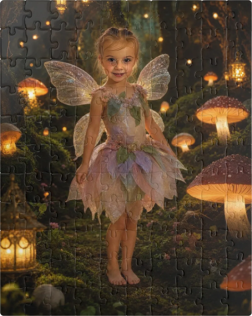 Fairy Forest as a 110 pieces puzzle