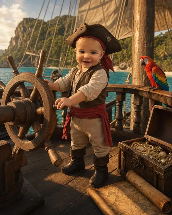 Pirate Cove personalized puzzle theme